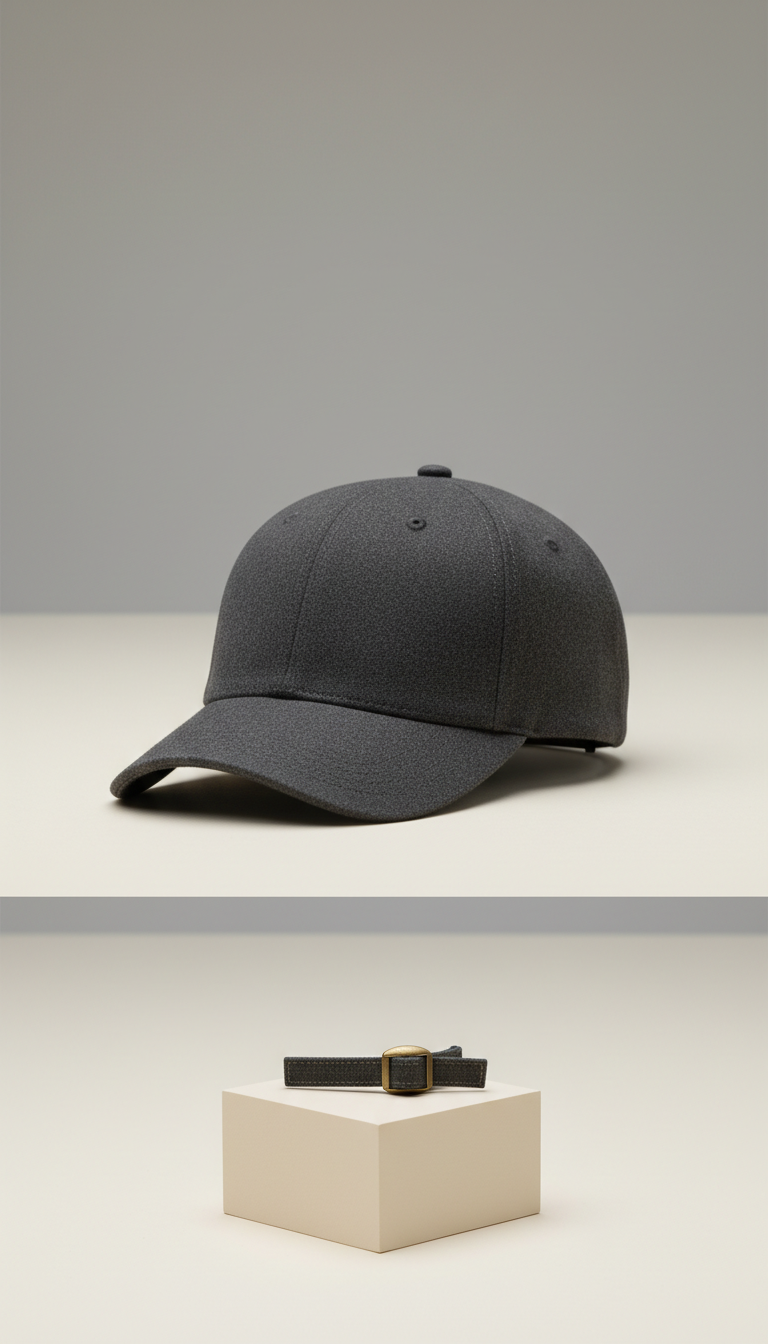 Wool Blend Smart-Casual Cap