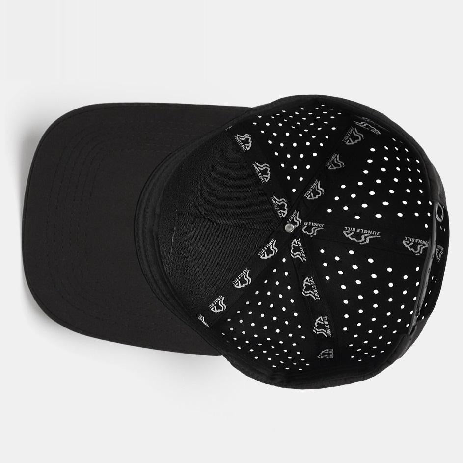 New Breathable Baseball Cap with Waterproof Structure for Women and Men, Perforated Design Laser Cut Water Resistant Hat