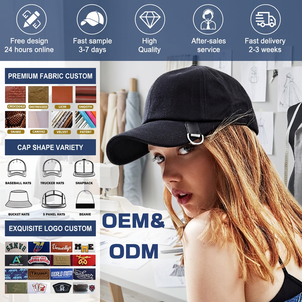 Custom 5 Panel Embroidery Logo Baseball Cap Waterproof Laser Cut Drilled Hole Perforated Hat Gorras